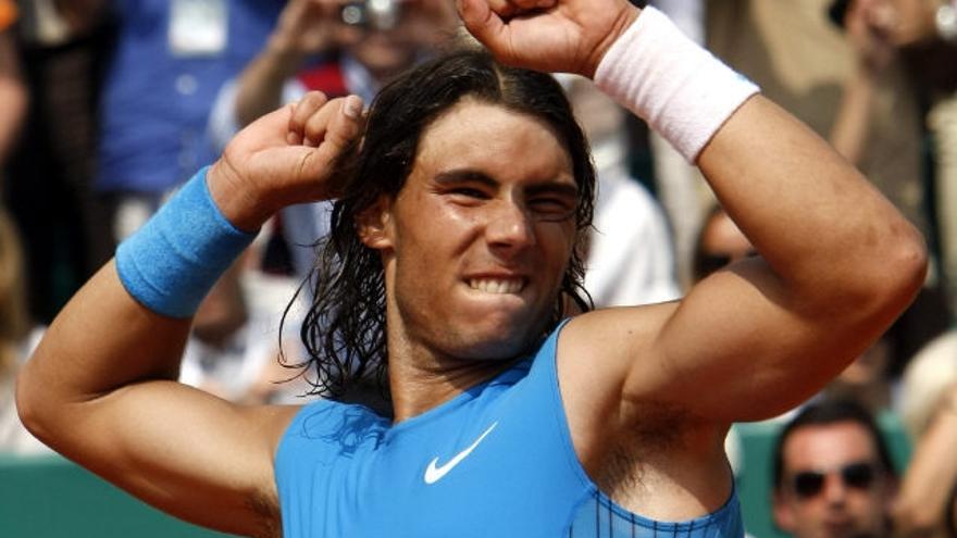 Nadal tras ganar en la semifinal.