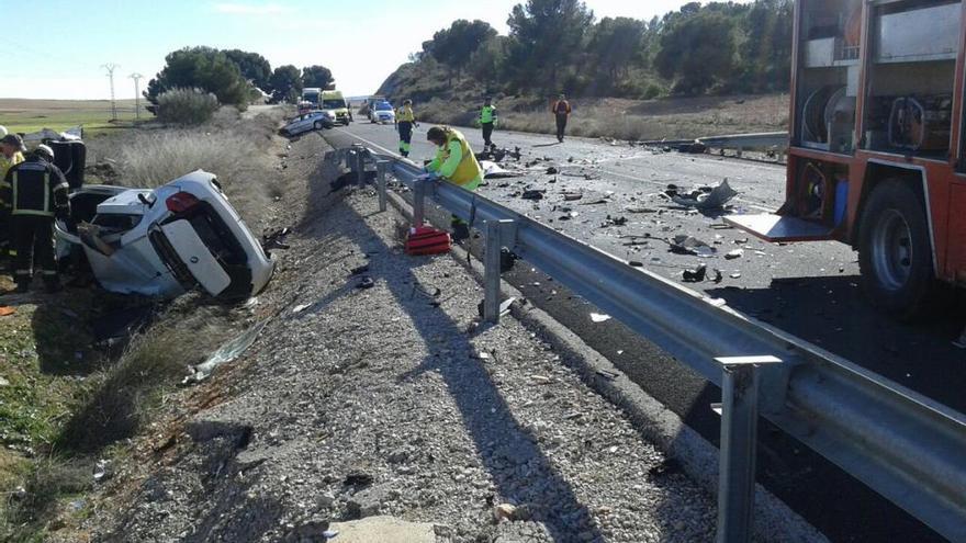 Dos mujeres, madre e hija, de San Vicente fallecen en un accidente en Albacete