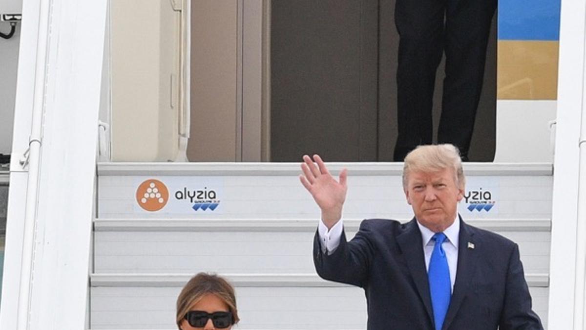 El look de Melania Trump en París