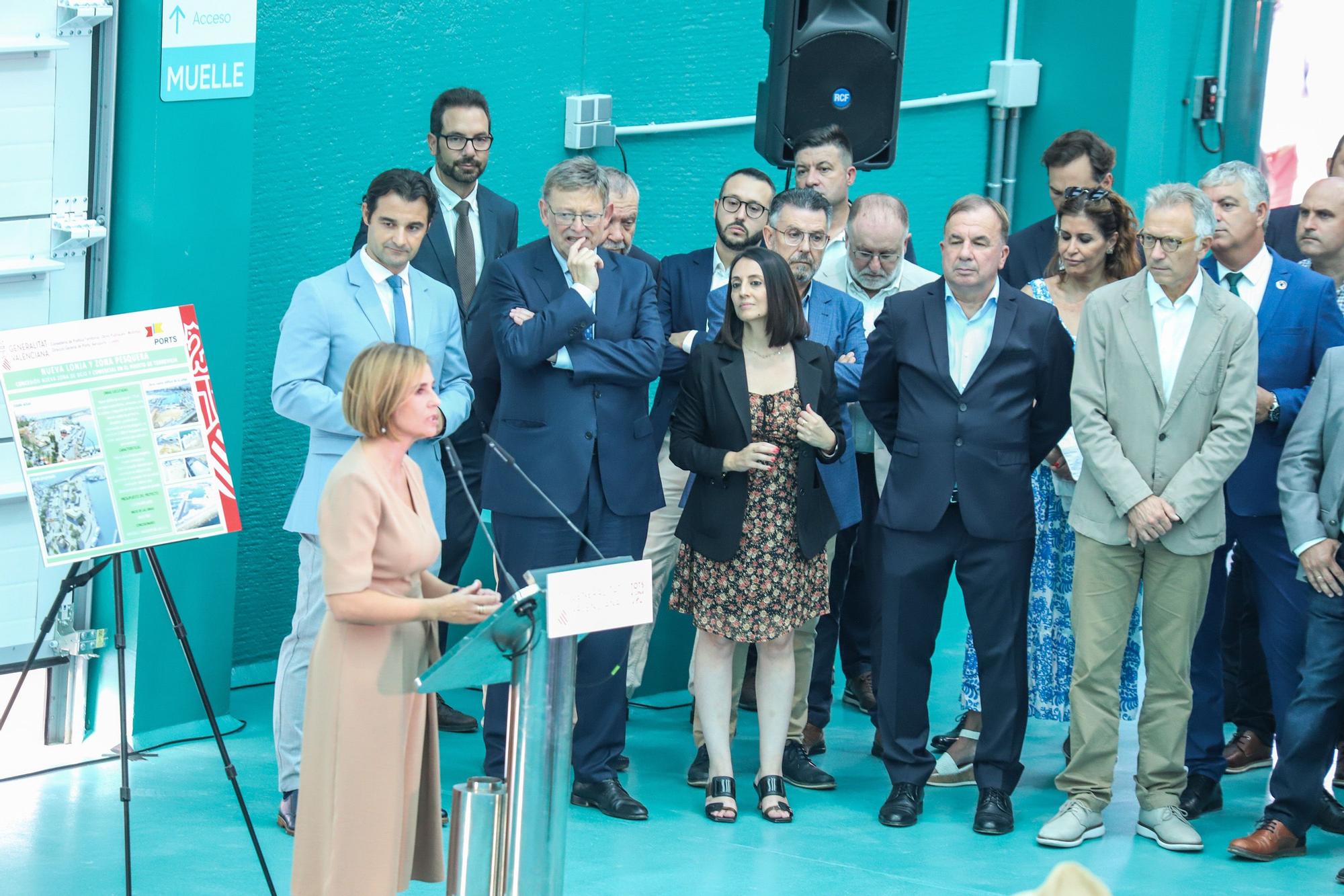 Inauguración nueva lonja de Torrevieja