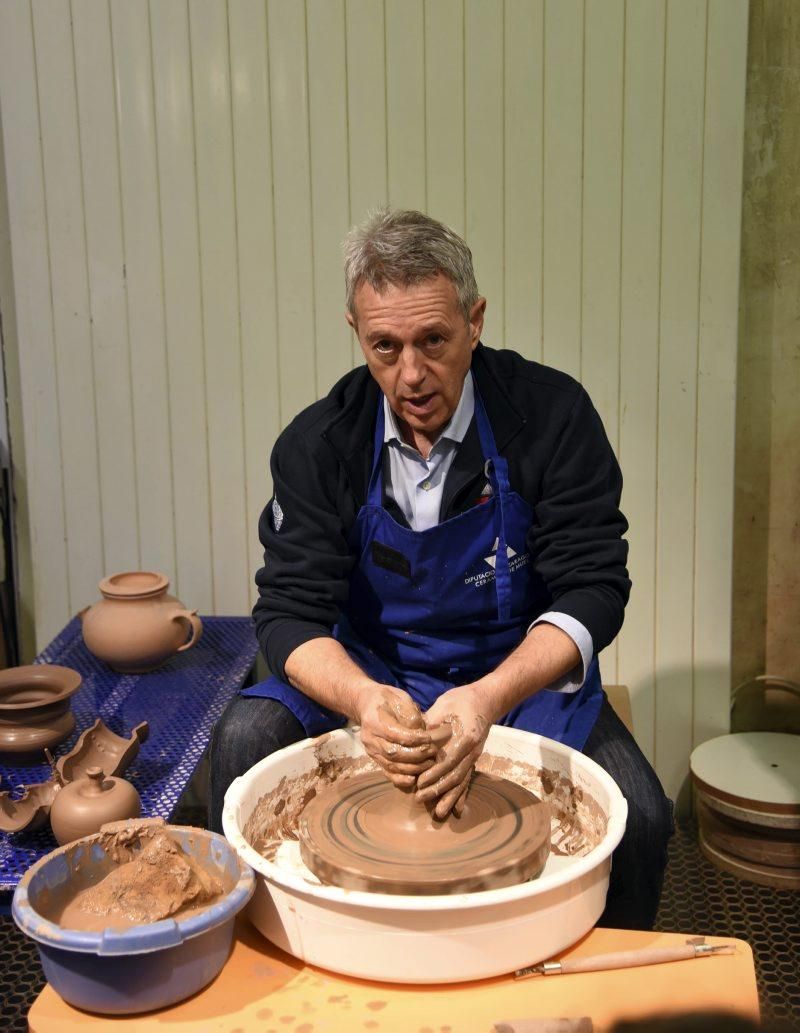 Jornada de puertas abiertas en el Taller de Cerámica de Muel