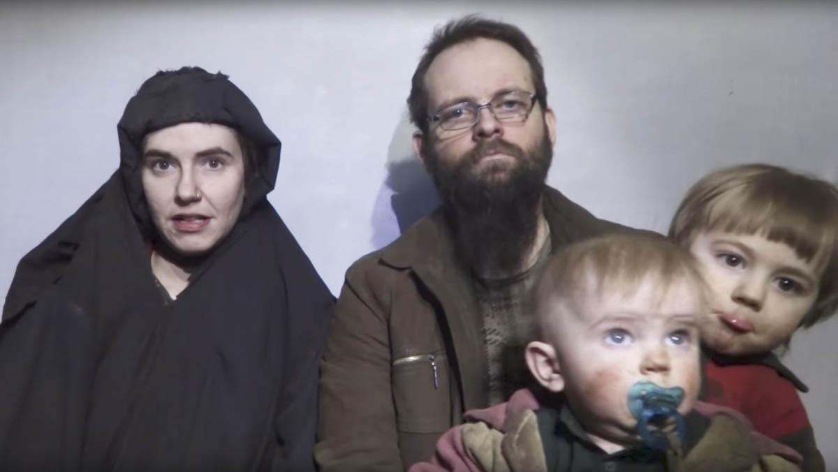 Joshua Boyle, la seva dona, Caitlan Coleman, i els seus tres fills seran traslladats ben aviat als Estats Units.