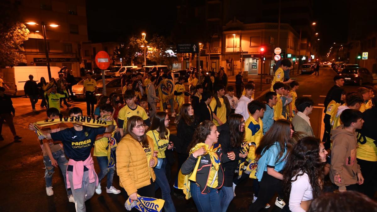 VÍDEO | Así celebra Vila-real el pase a las semifinales de la Champions