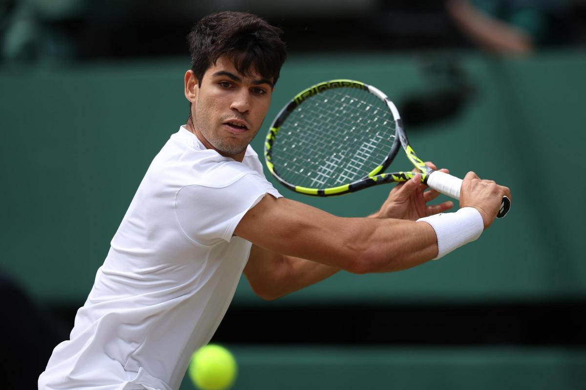La final de Wimbledon, en imágenes