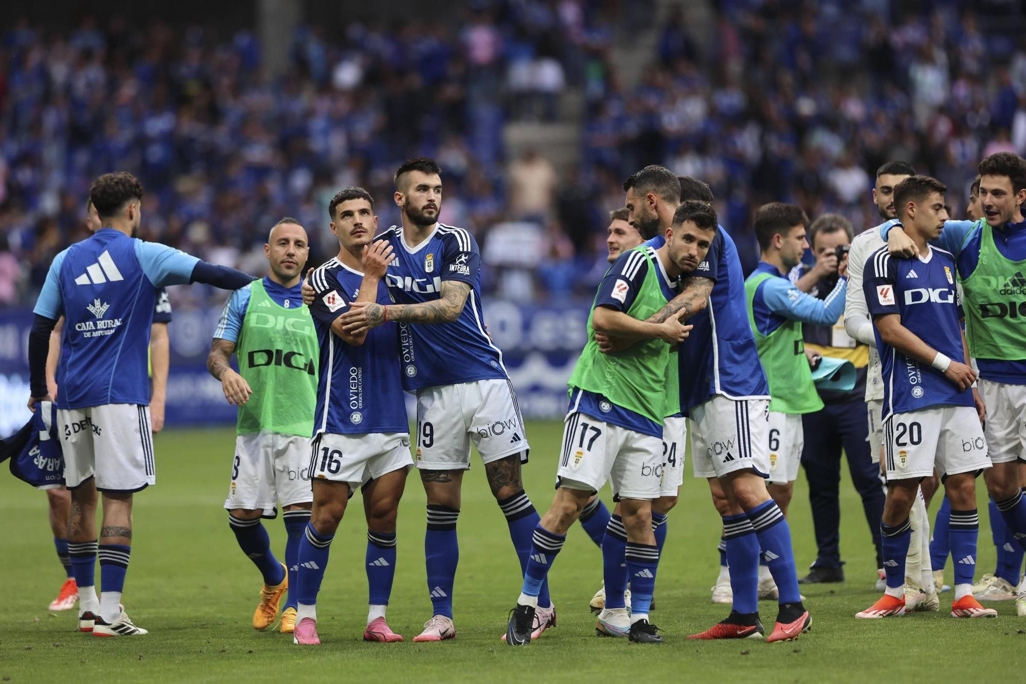 EN IMÁGENES: Así ha sido el Real Oviedo - Espanyol