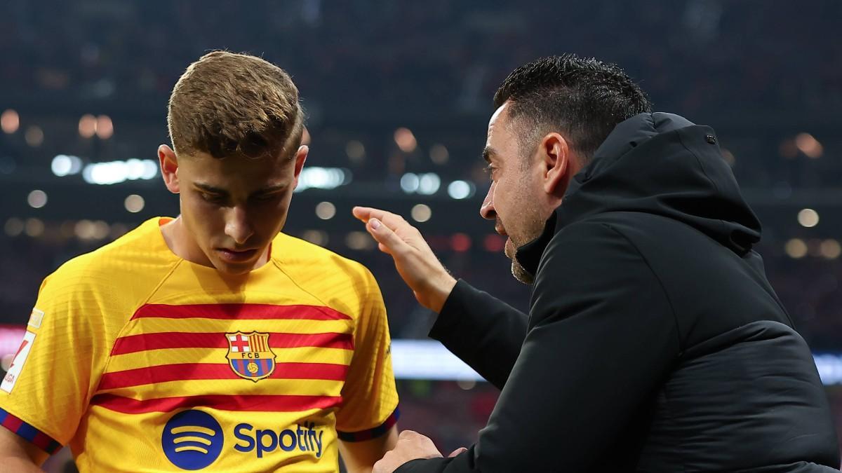 Xavi apostó por Fermín