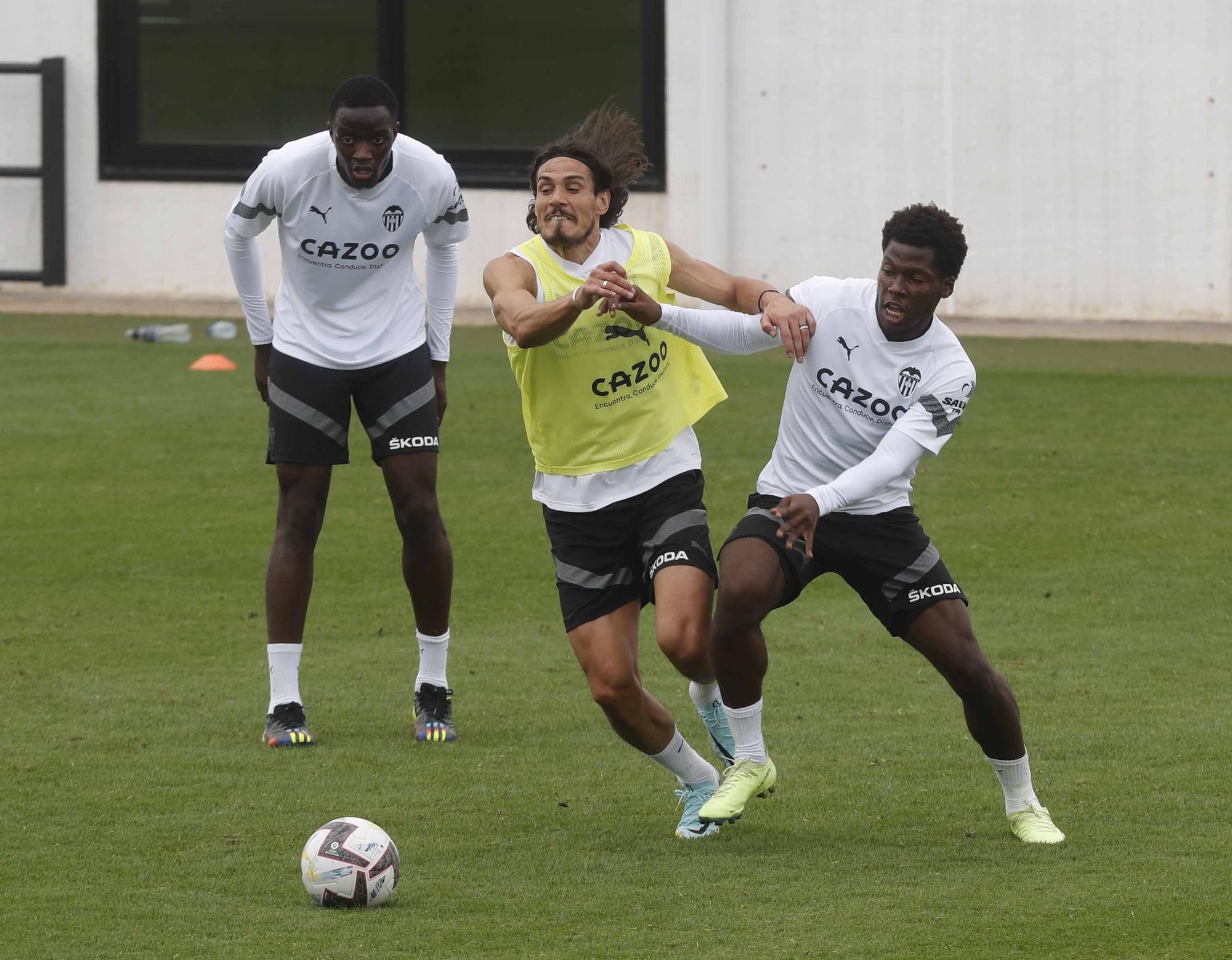 Así ha sido el entrenamiento del Valencia de este martes