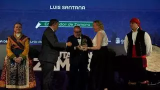 El lema de Luis Santana pone voz a todos los ganadores del Día de la Provincia: "Zamora somos todos"