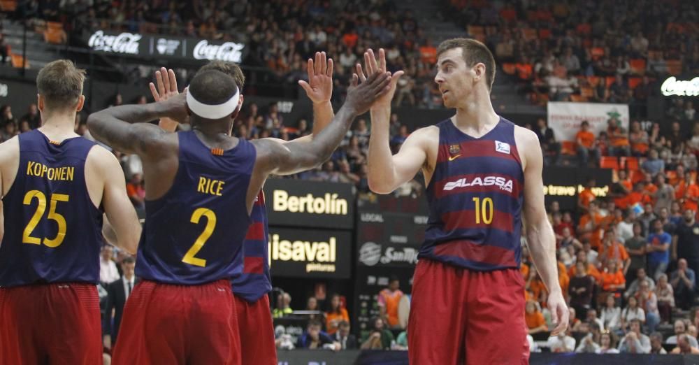 Valencia Basket - Barcelona Lassa, en imágenes