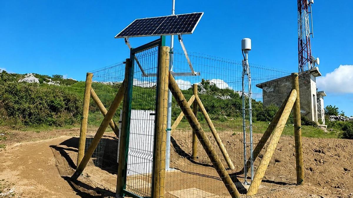 La nueva isntalación de CHC en Cabrales.