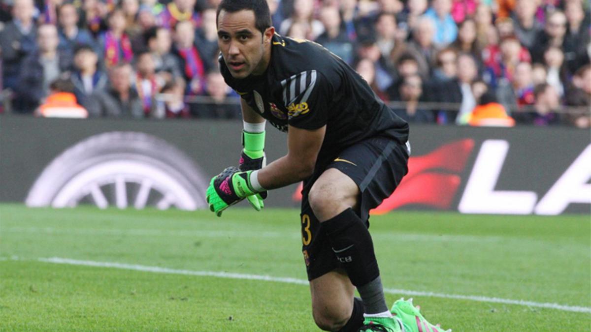 Claudio Bravo ha encajado siete goles en cuatro partidos