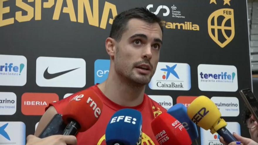 Alberto Abalde: Francia es un gran rival que nos servirá para seguir rodando y crecer como equipo