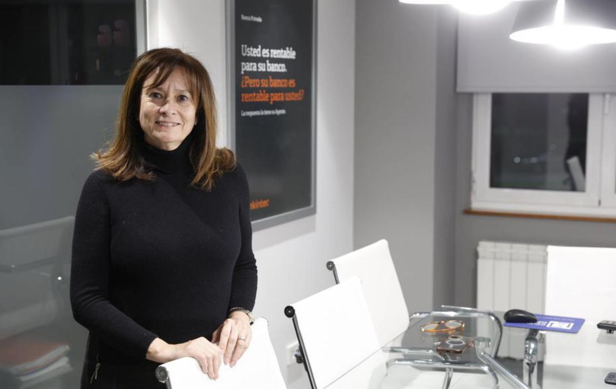 Beatriz Coto, presidenta del Colegio de Graduados Sociales en Asturias. | ÁNGEL GONZÁLEZ