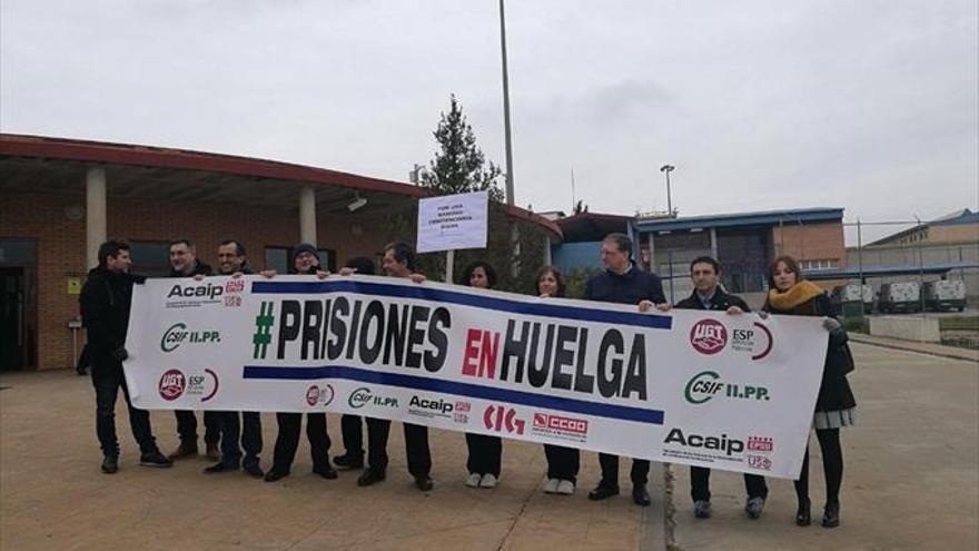 Podemos apoya a los funcionarios de prisiones