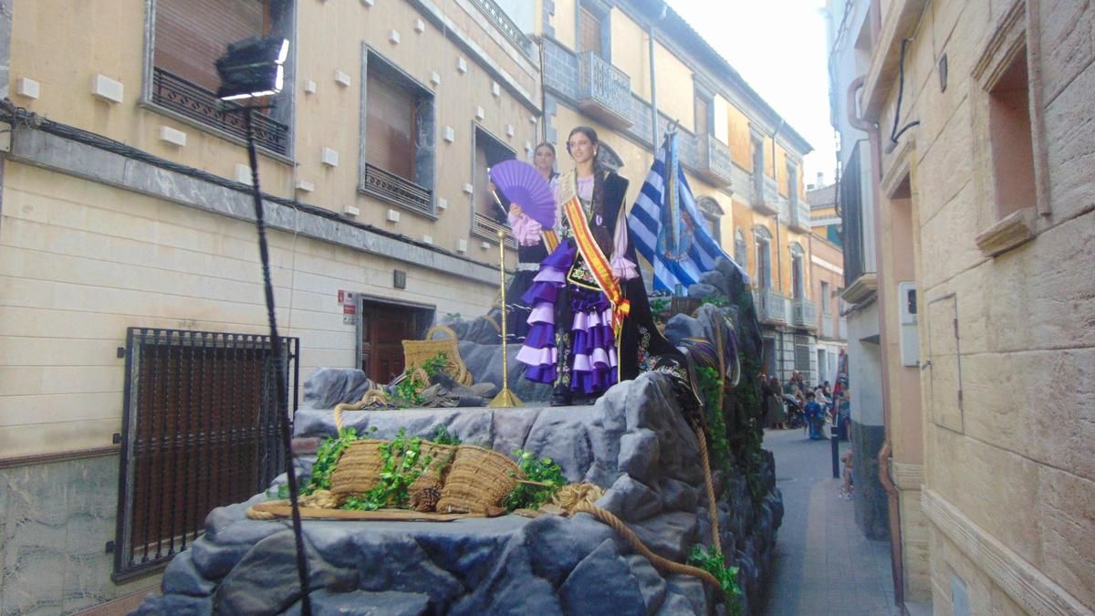 Desfile de Moros y Cristianos en Jumilla.
