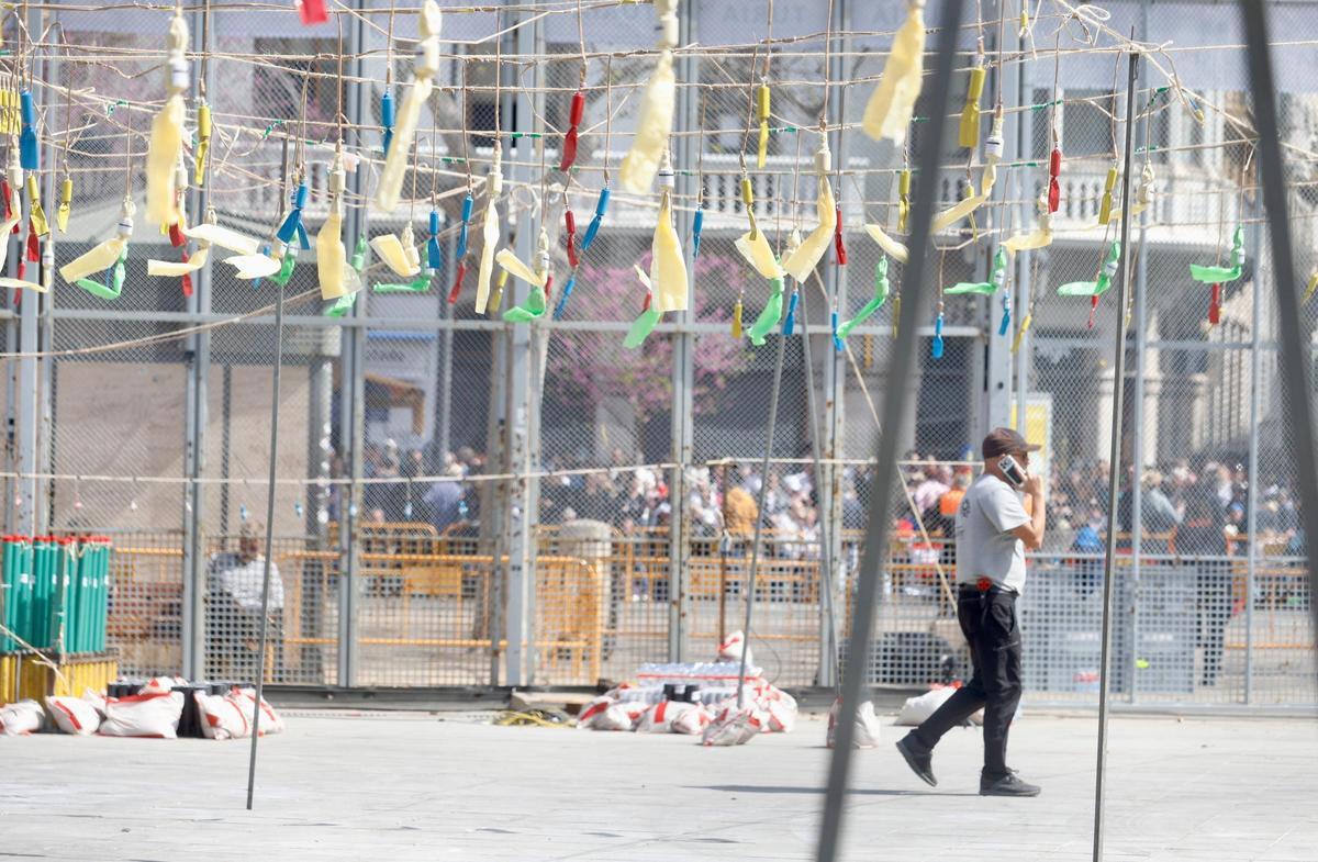 La mascletà de hoy, 19 de marzo, en imágenes La mascletà de hoy, 19 de marzo, en imágenes