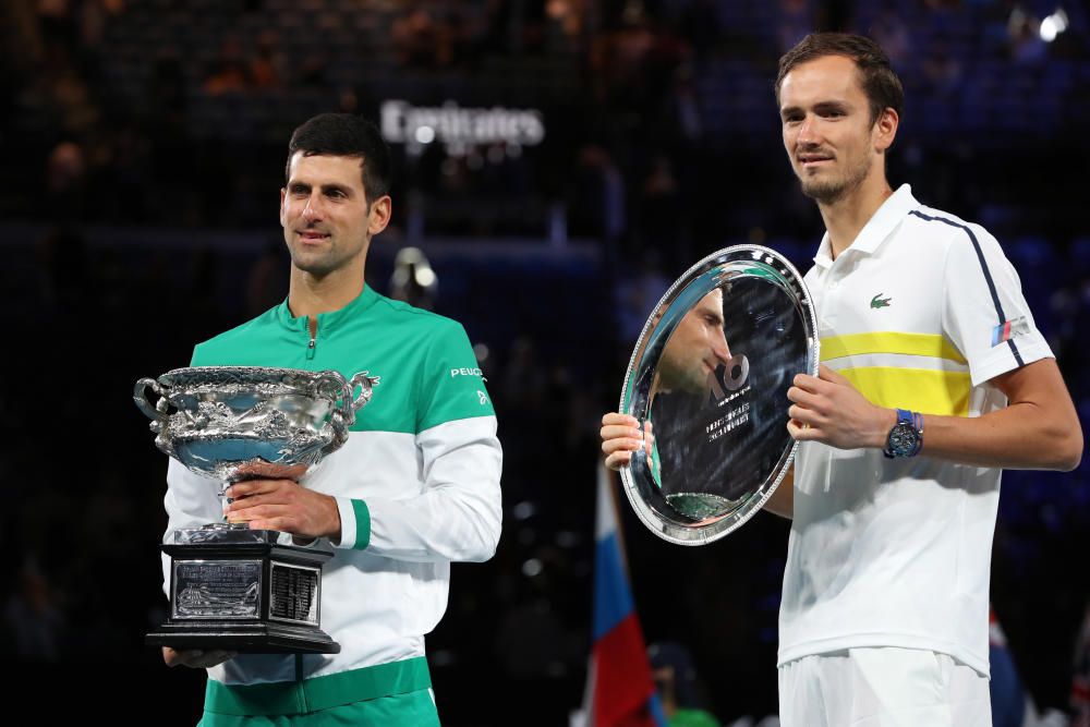 Final del Open de Australia: Djokovic - Medvedev