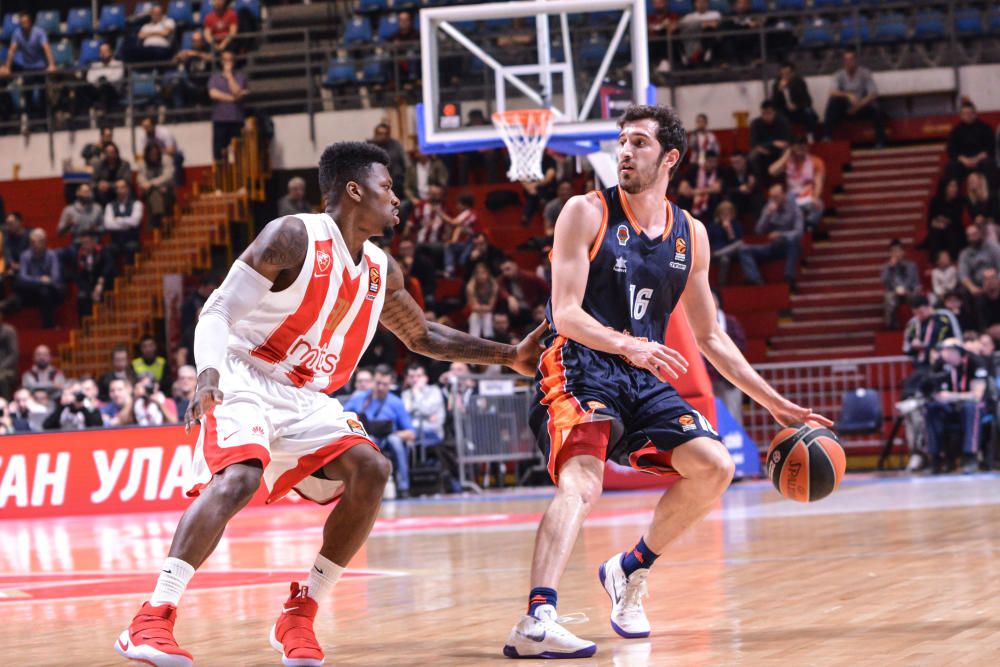 Estrella Roja - Valencia Basket, en imágenes