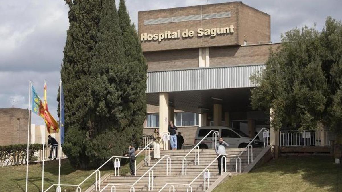 Vista del Hospital de Sagunt.