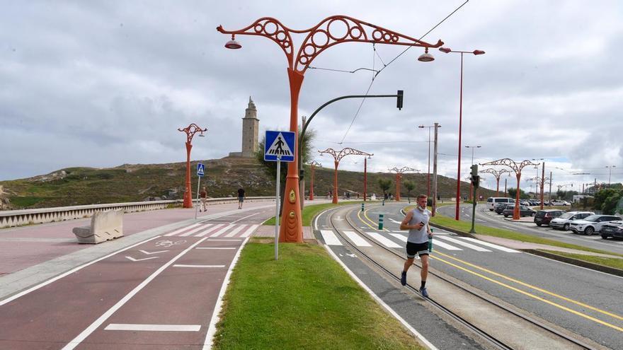 Aviso amarillo por fuerte viento en la costa coruñesa este martes