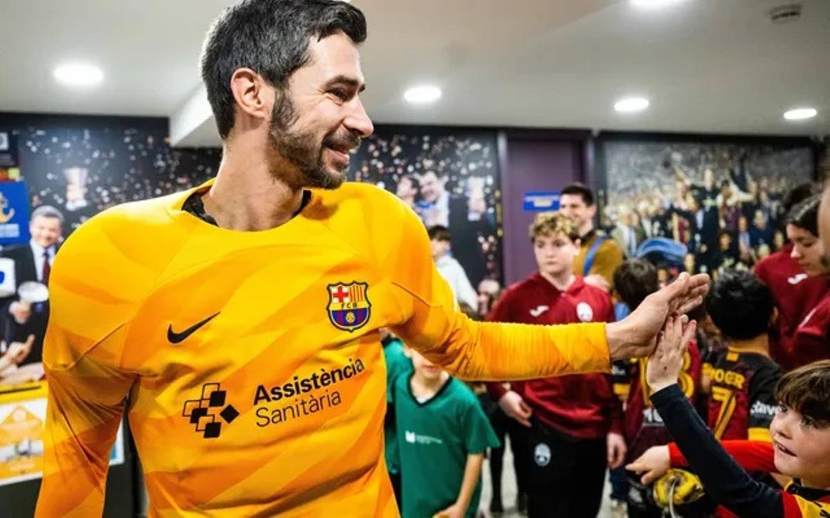 Sergio Fernández, una garantía en la portería