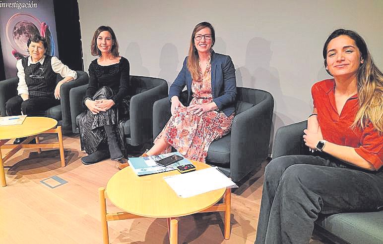 Josefa Donoso, Dora Romaguera, Mar Lexa y Mireia Ros.