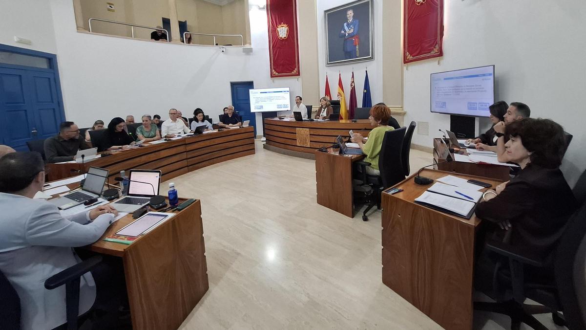 Pleno Ordinario de mayo celebrado en Alcantarilla.
