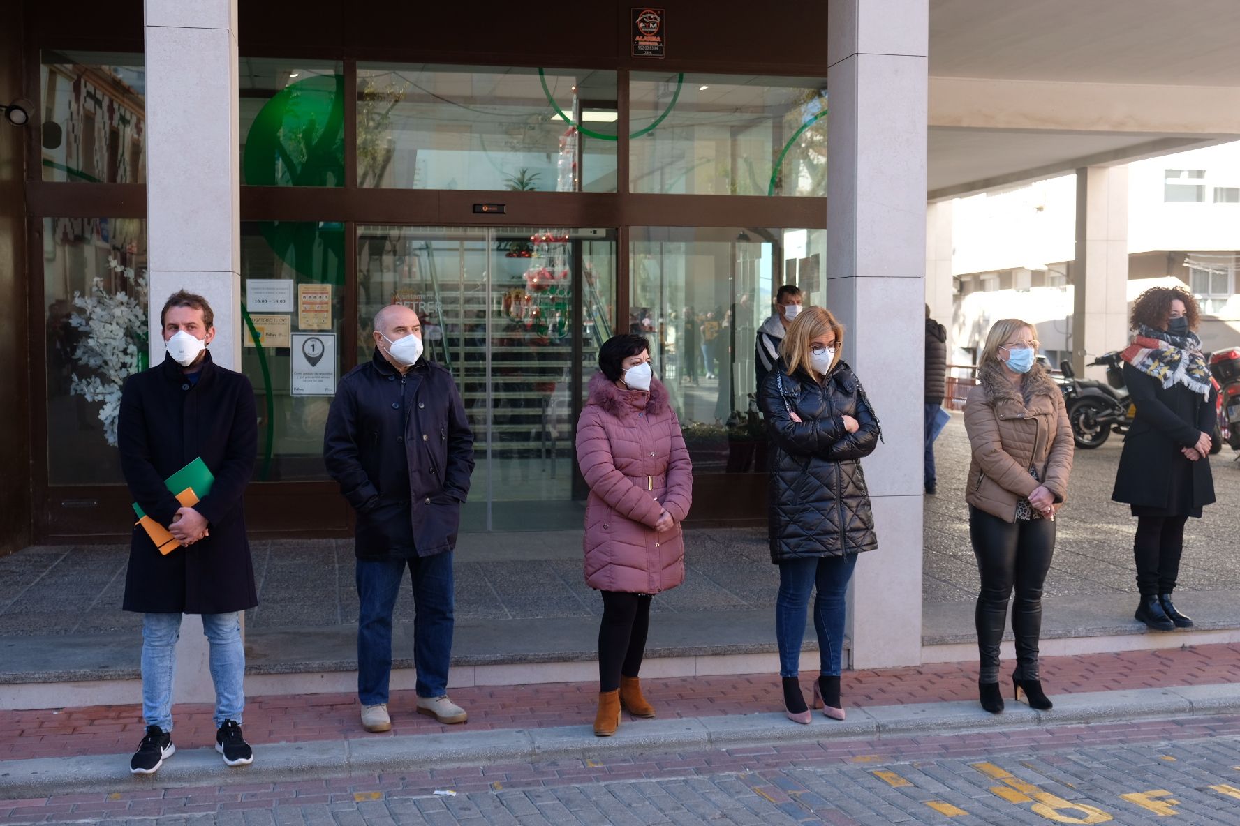 Protesta de los hosteleros de Petrer