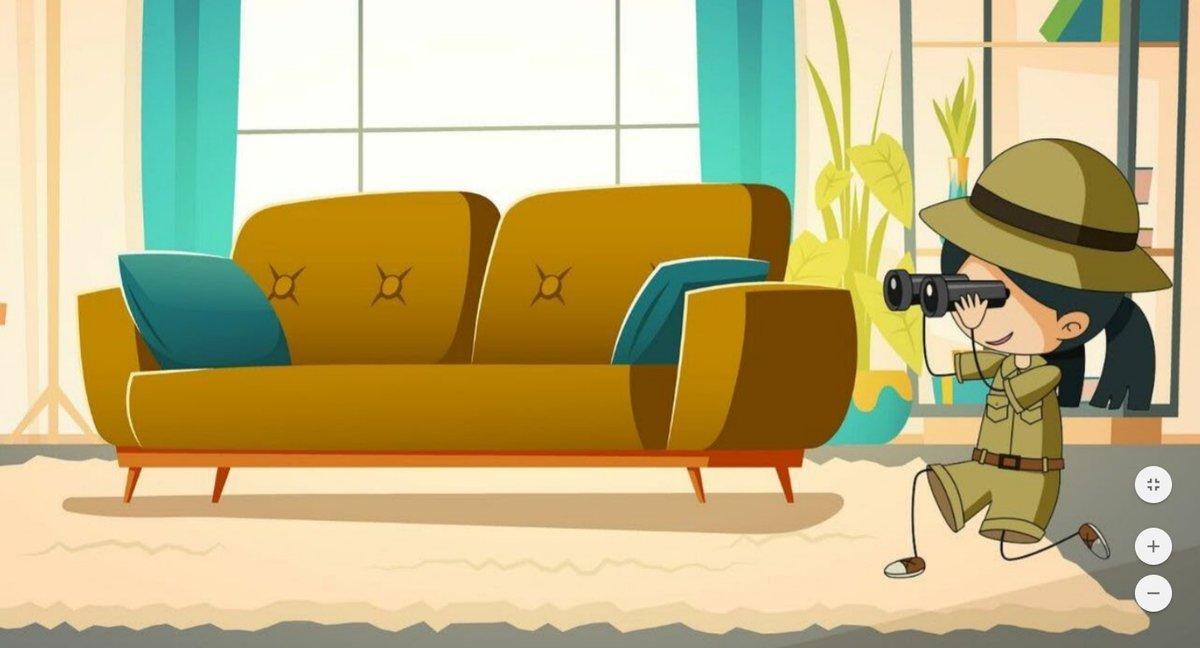 Ilustración del libro 'Explora tu casa' de Lourdes Campuzano