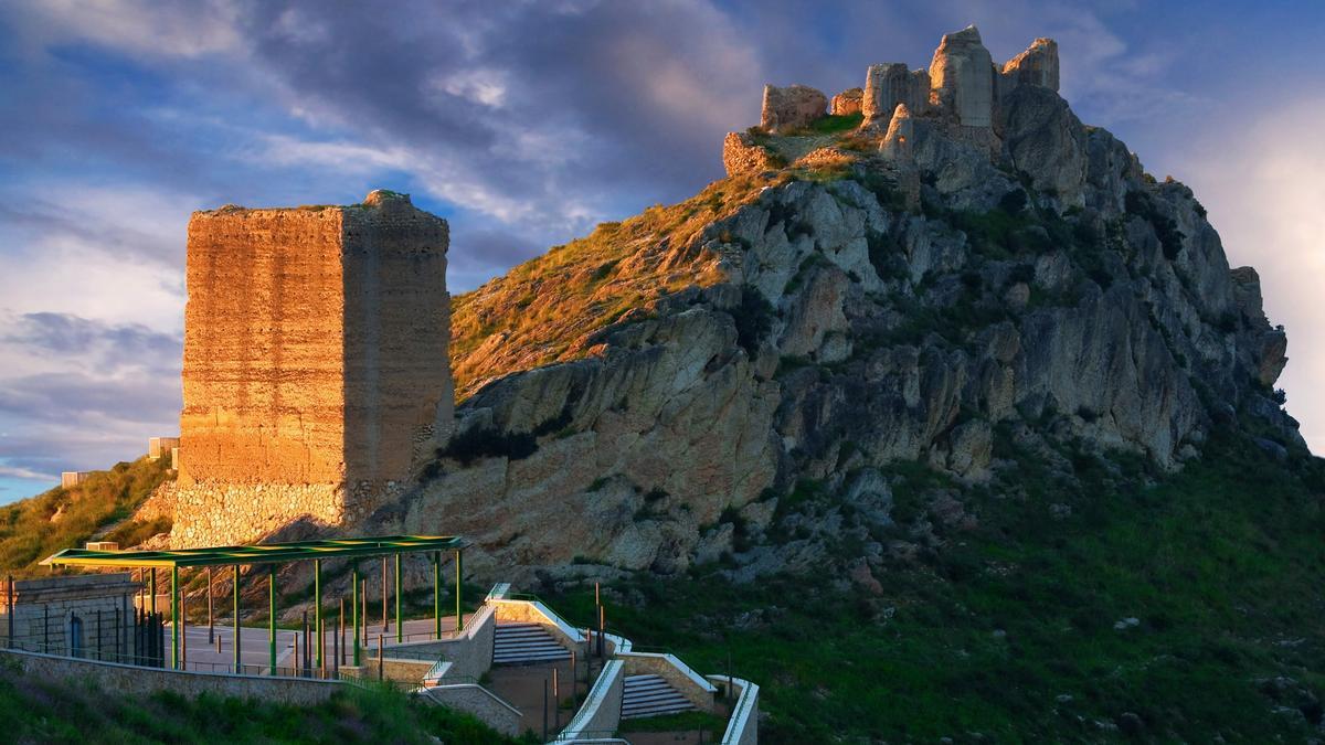 Castillo de Xixona, en Alicante.