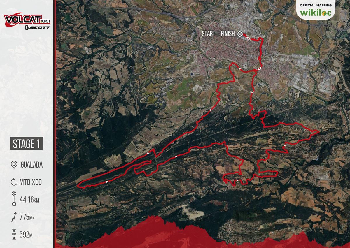 La primera etapa serà curta, però trencacames