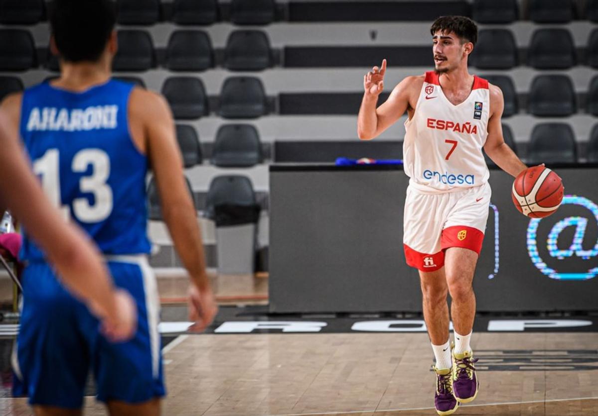 Guillem Ferrando, base del Valencia Basket y de la selección española sub-20