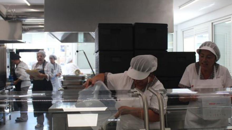 Nigrán estrena su cocina escolar en la vuelta al cole