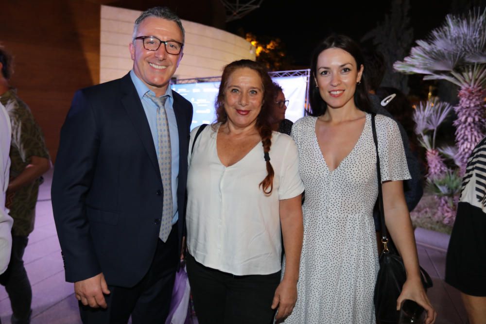 Alfonso Rojo, Viviana de Sans y Claudia Cotaina.