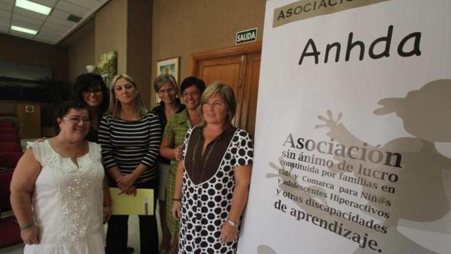 Presentación, ayer, de la nueva Asociación Anhda de Elda y comarca.