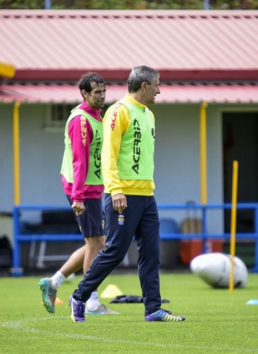 Entrenamiento de la UD Las Palmas