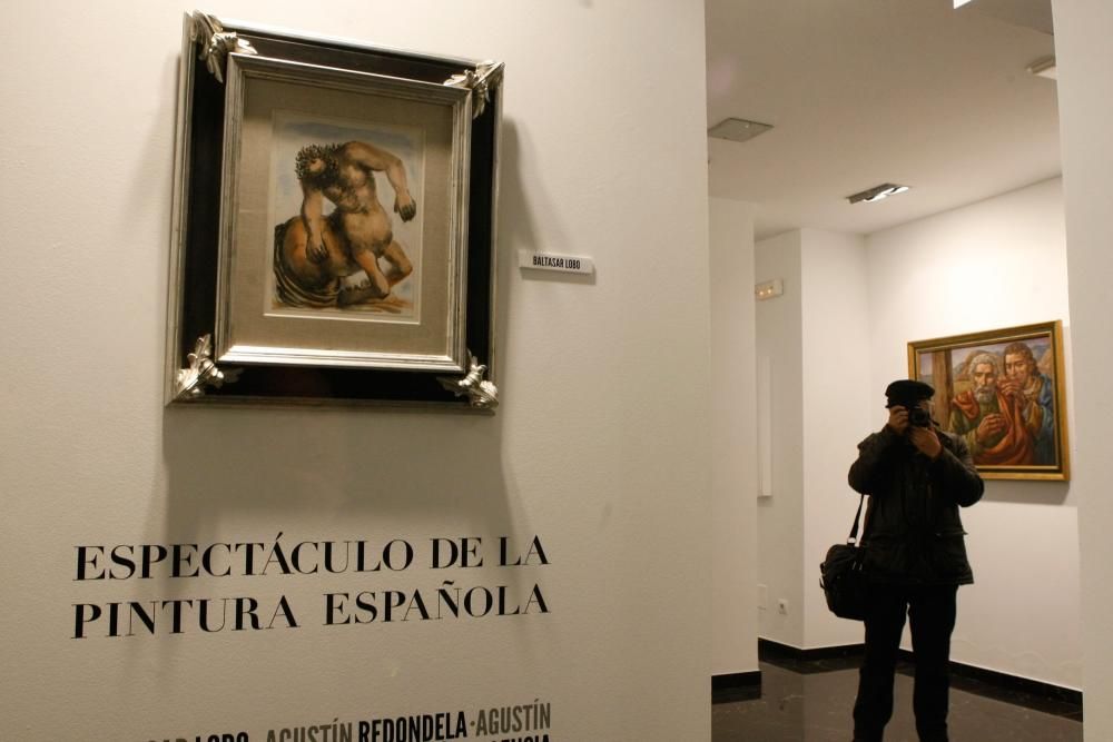 Inauguración de una muestra en Espacio 36