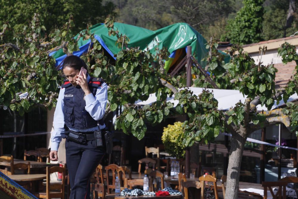 Una nena mor en rebentar un inflable a Caldes de Malavella