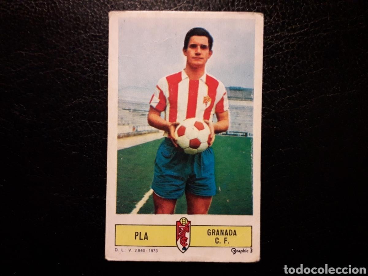 Pla va aparèixer a les col·leccions de cromos de l'època amb el Granada (73-74)