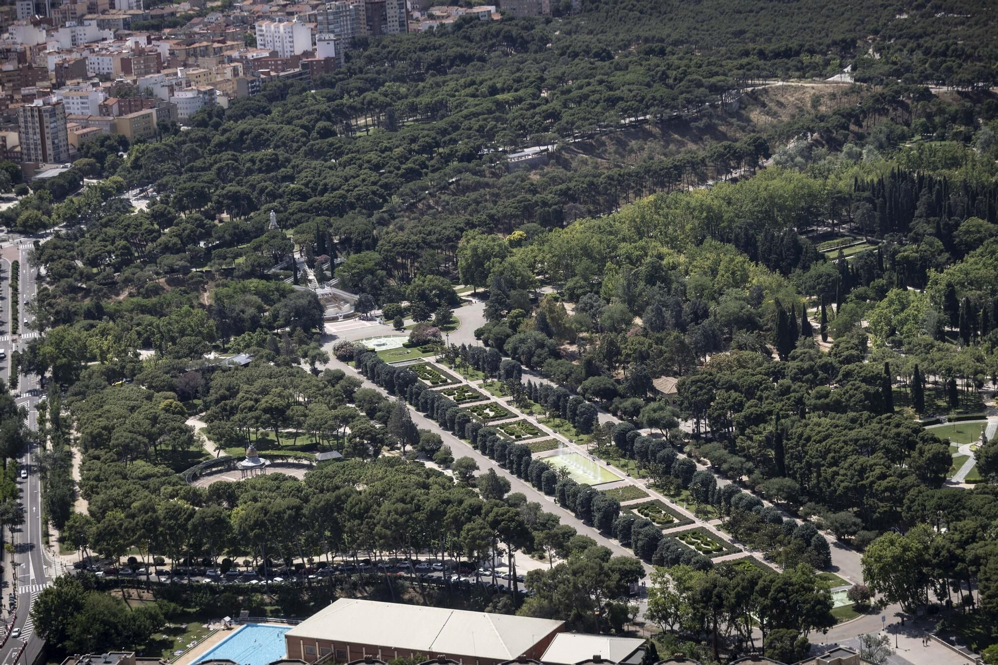 Así se ve Zaragoza desde el helicóptero de la Unidad Aérea de la Policía