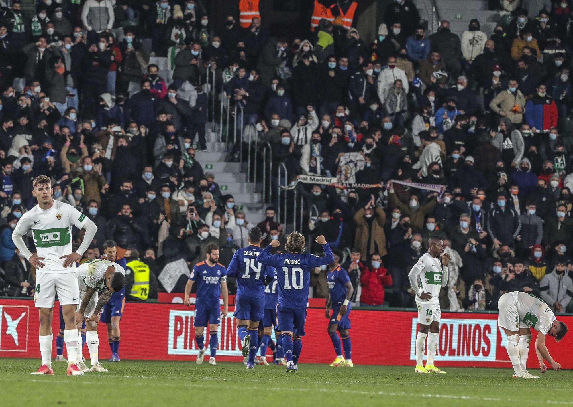 Elche cf-Real Madrid partido de la Copa del Rey en imagenes