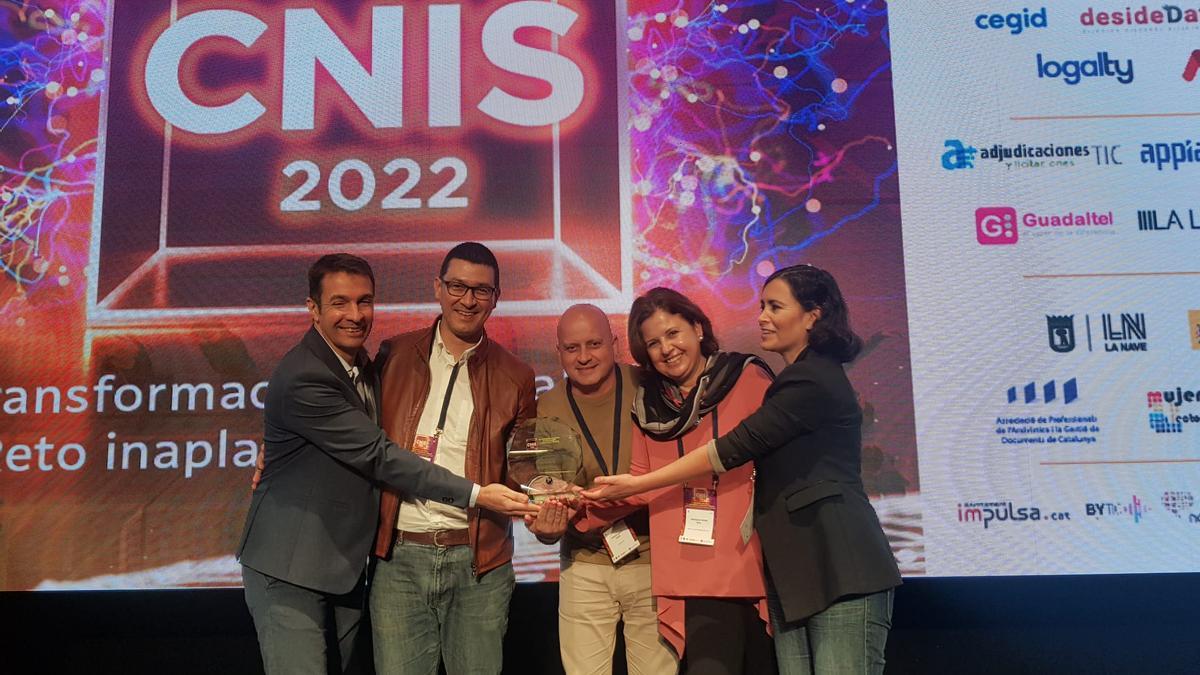 LPA IA elegido recibe el premio CNIS como mejor proyecto de Ciudad Inteligente.