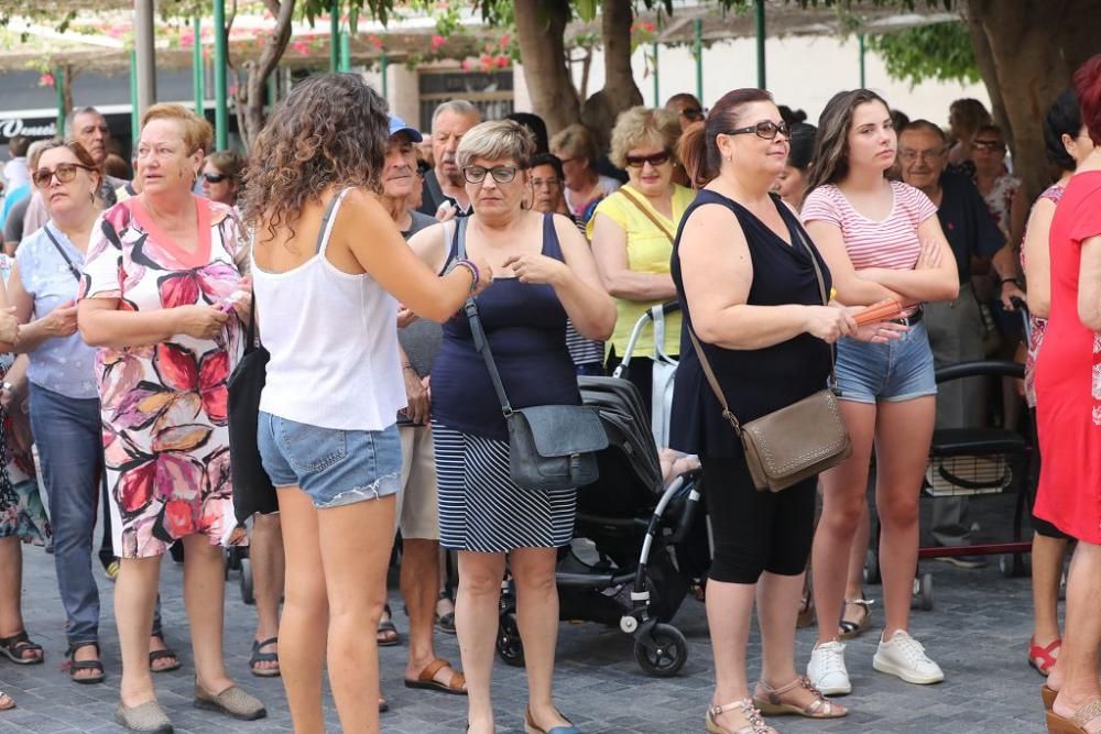 Concentración en memoria del niño asesinado en Beniel