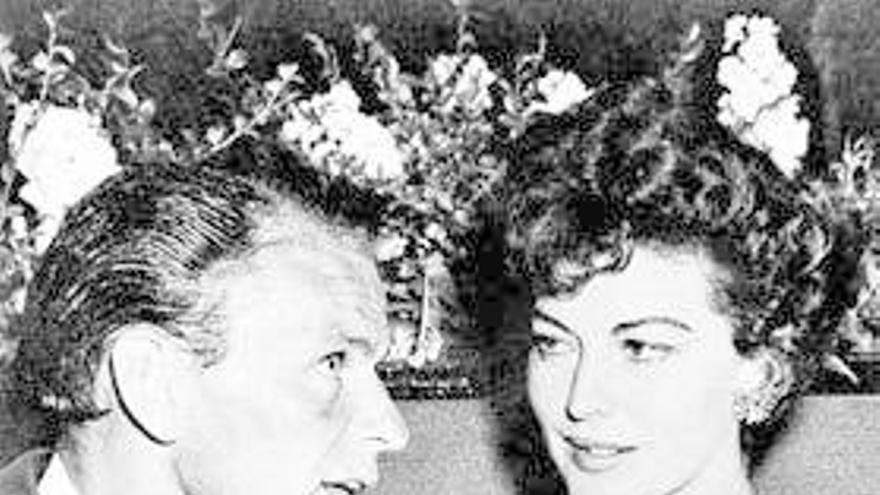 Frank Sinatra y Ava Gardner.