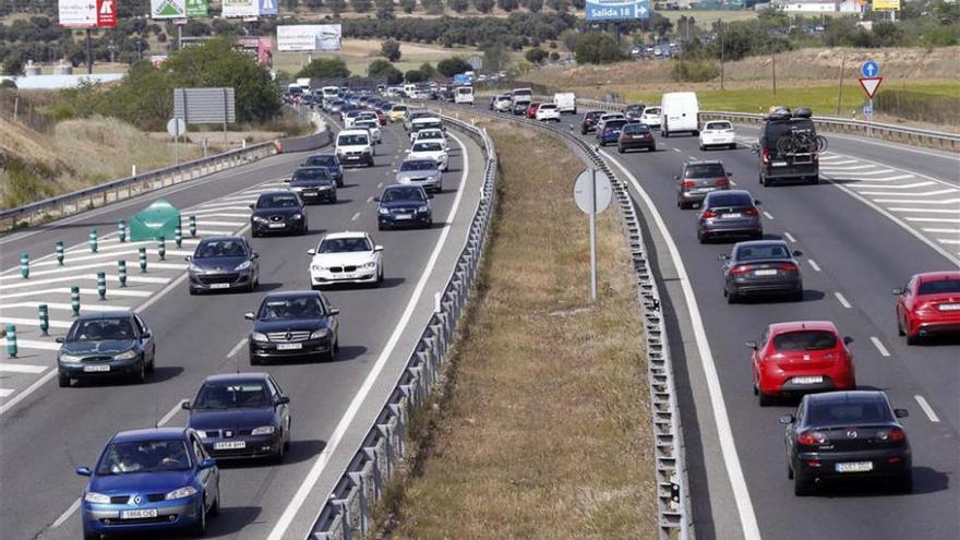 La DGT prevé 1.184.880 de desplazamientos por Extremadura en la segunda operación salida