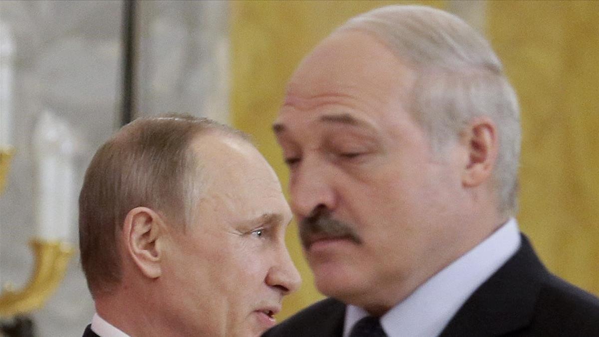 presidentes putin y lukashenko
