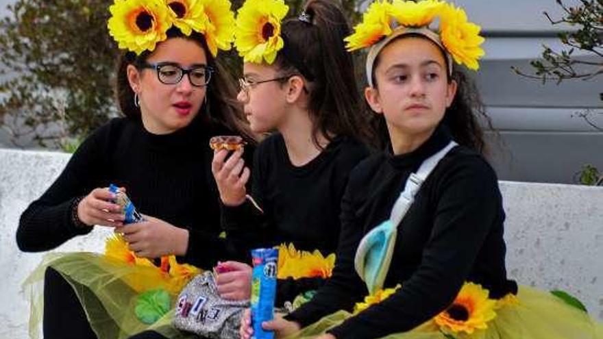 Una fiesta infantil fue el preludio de una intensa noche. // I. Abella