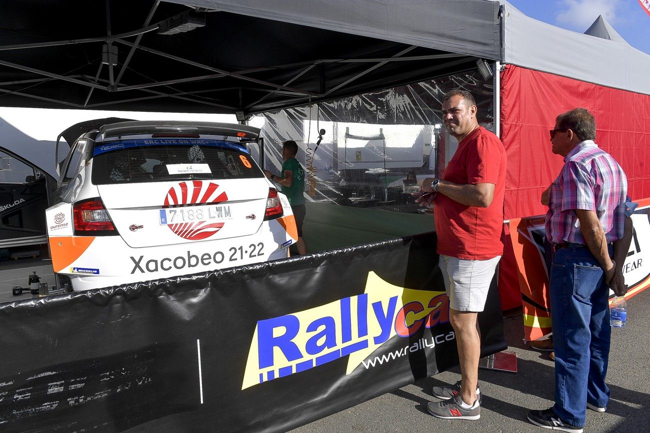 Tramo espectáculo del Rally Islas Canarias