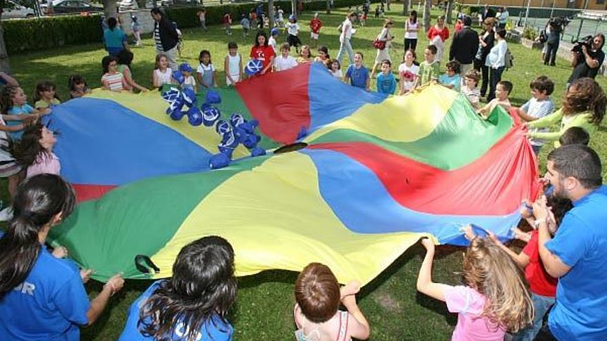 La inauguración se celebró en el Complejo Deportivo de Samil.