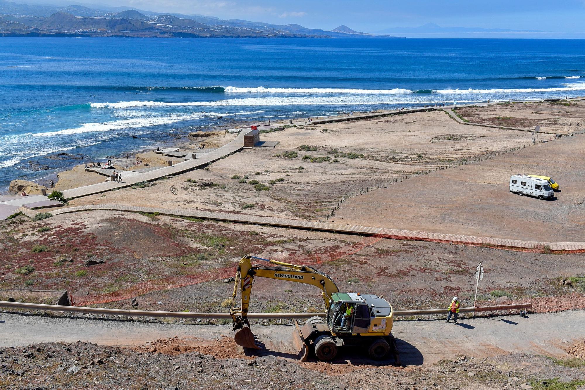 Los trabajos avanzan en El Confital